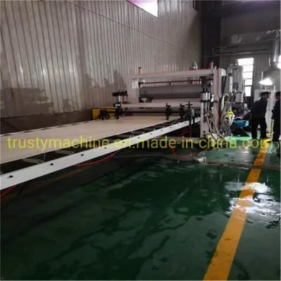 Competitive Price PE PP ABS Plastic Solid Board Sheet Panel Production Extrusion Extruder ...