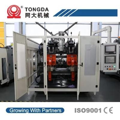Tongda Hsll-5L HDPE Bottle Making Machine Small Plastic Bottles Double Station Blow ...