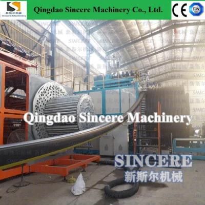 Plastic Culvert Pipe Extrusion Production Line From HDPE/PE/Polyethylene (DN2000 DN3000)