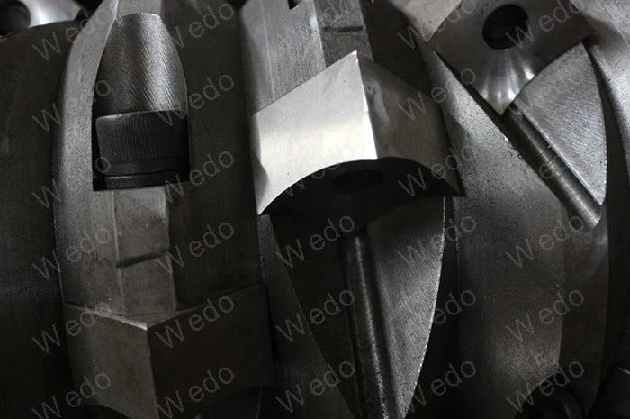 Plastic Flakes Shredder High Speed