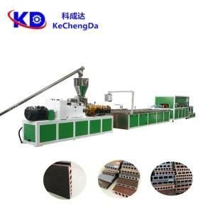 PVC Wood Plastic Window Profile Production Line Making Machine