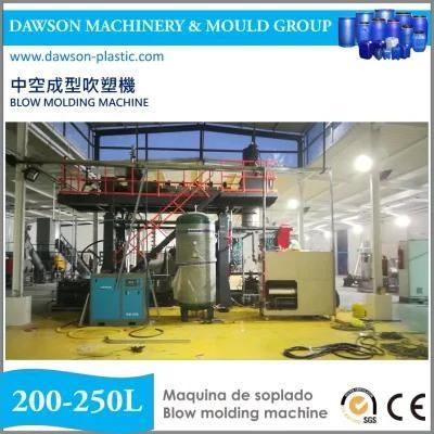 High Speed Output 80L 100L HDPE Water Drums Extrusion Blow Molding Machine