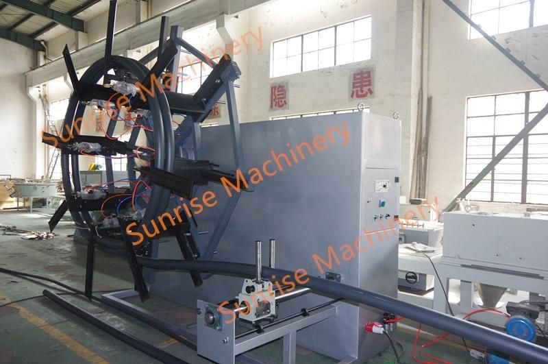 HDPE Straight Tube PE Corrugated Hose Extrusion Production Line