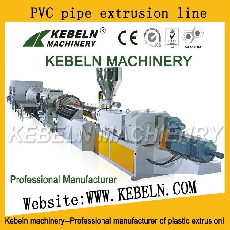 Plastic PVC/UPVC Water&Drainage&Conduit Pipe Extrusion Production Line/CPVC Tube Extruding Making Manufacturing Twin Screw Extruder