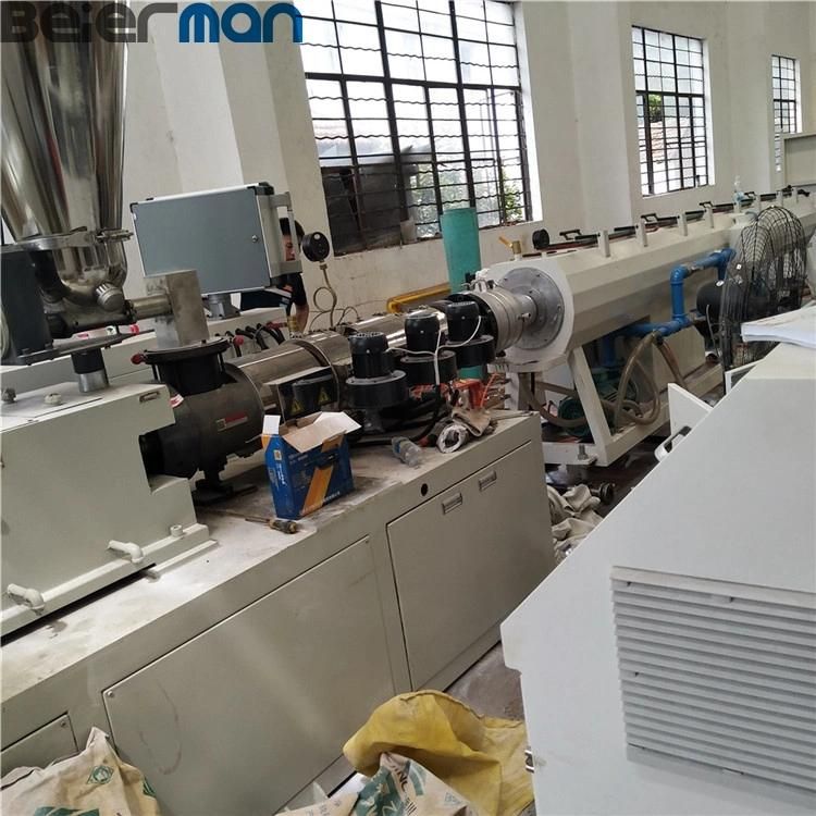 Ce Certificated 50-160mm PVC Drainage Water Pipe Production Line Factory Good Price