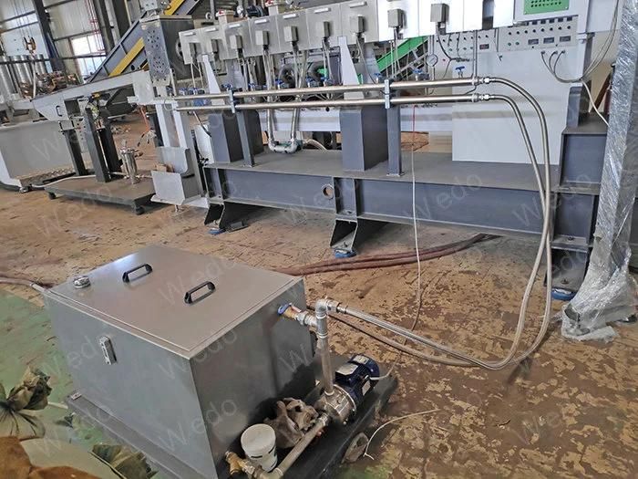 Plastic Bottle Flake Pelletizing Line Pet Recycle Granulating Machine