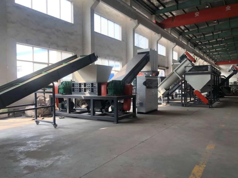 Factory Price Waste Plastic PE PP Pet Recycling Washing Granulating Machine