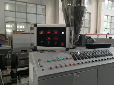 Building Industry Usage PVC Profile Making Machine with Punching Device