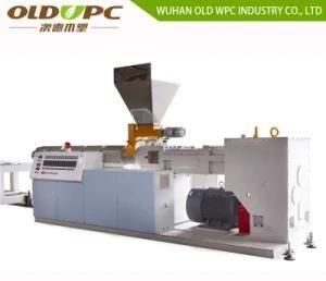 WPC Wood Plastic Pellet Extruder Production Line Granulation Machinery