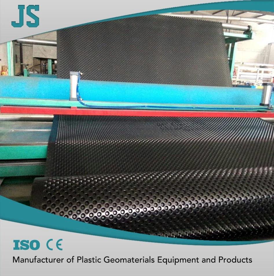 Plastic Drain Board Machine with Geotextile Lamination