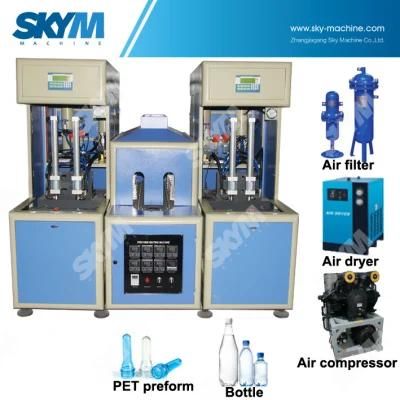 Semi Auto Pet Stretch Blowing Mould Machine / Bottle Blow Molding Machine / Plastic ...