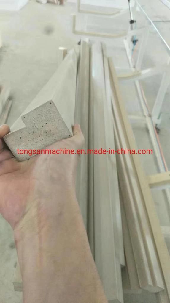 Hegu PVC WPC Door Frame Profiles Extruder Making Machine Sjms65/132