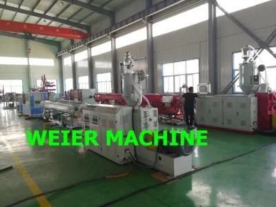 Plastic Extruder Machine / HDPE PPR PP Pipe Machinery