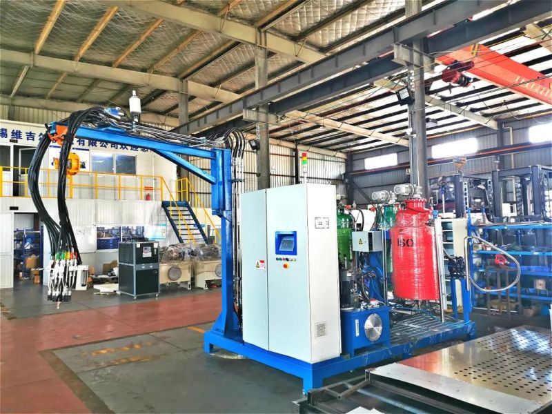 PU Machine with Imported Mixing Head for Damping Material
