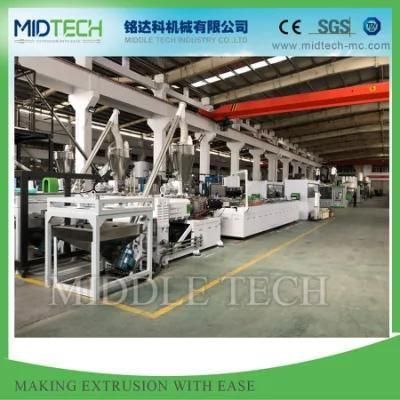 PVC WPC Profile Extrusion Making Machine / Production Line