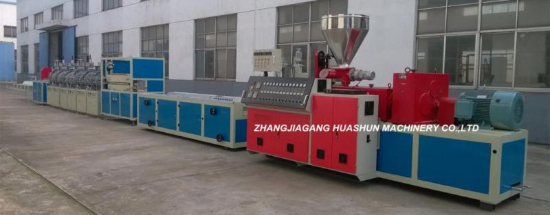 UV Coated PVC Profile Extrusion Line Making Machine with Anti-Scratch Material