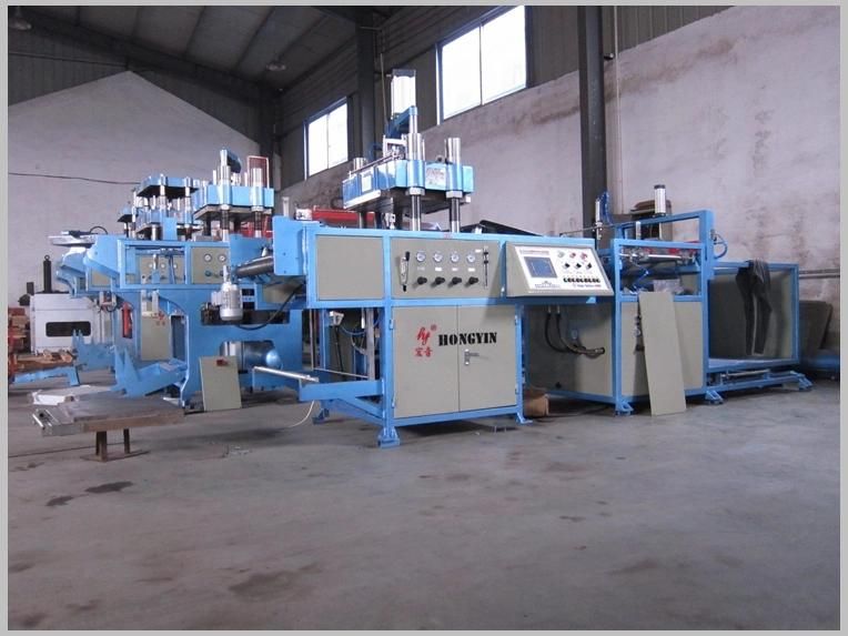 Plastic Semi Automatic Thermoforming Machine (HY-510580B)