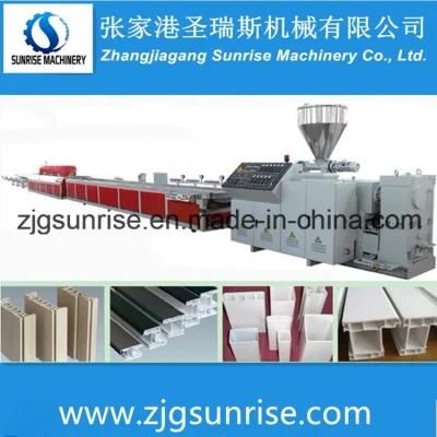 Sunrise Wood Plastic Composite WPC Profile Extrusion Line