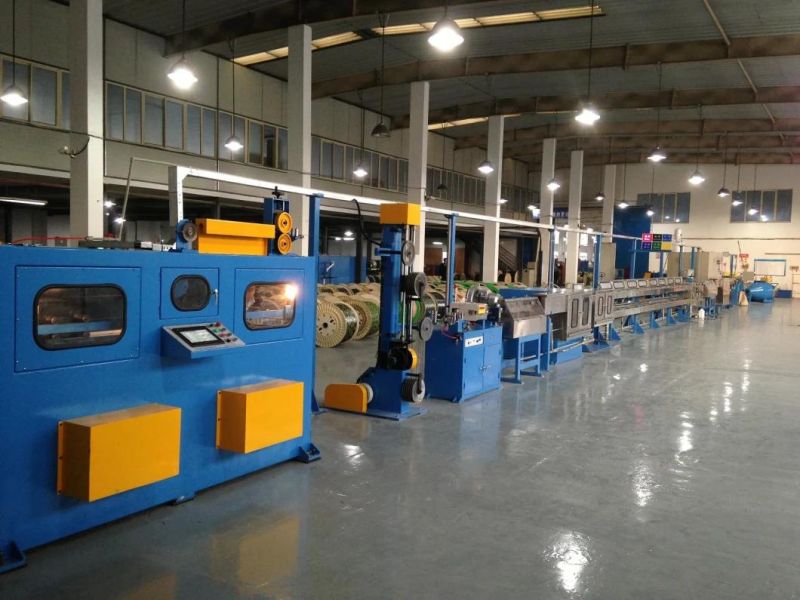 Electrical Cable Wire Extrusion Extruder Winding Winding Twisting Bunching Machine