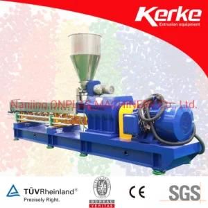 Professional PP Graphite Granules Making Machine Twin Screw Plastic Pellets Extruder