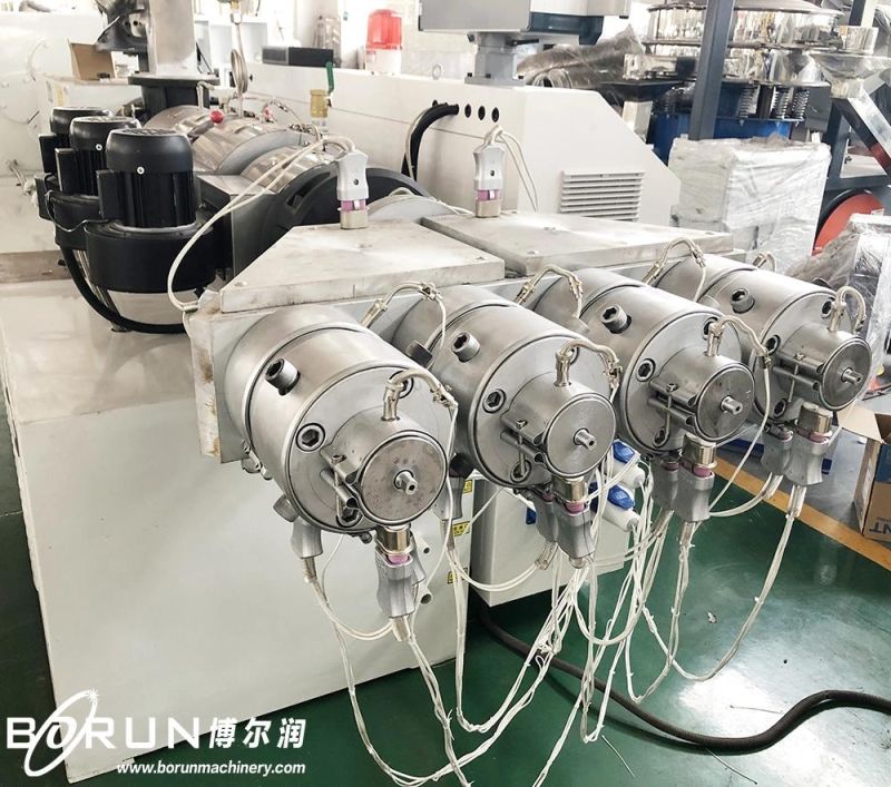 PVC Four Cavity Pipe Extrusion Line / Plastic Pipe Production Line