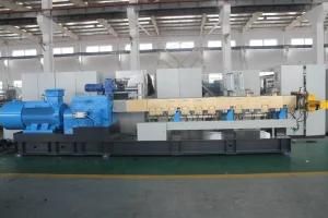 PP PE CaCO3 Filler Masterbatch Plastic Pelletizing Twin Screw Extruder Machine