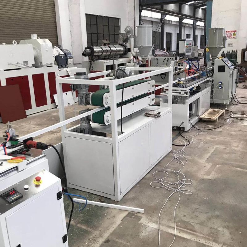 T5 T8 Single Color/Two Color PC/PMMA Profiles Tubes Co-Extrusion Line for Sale