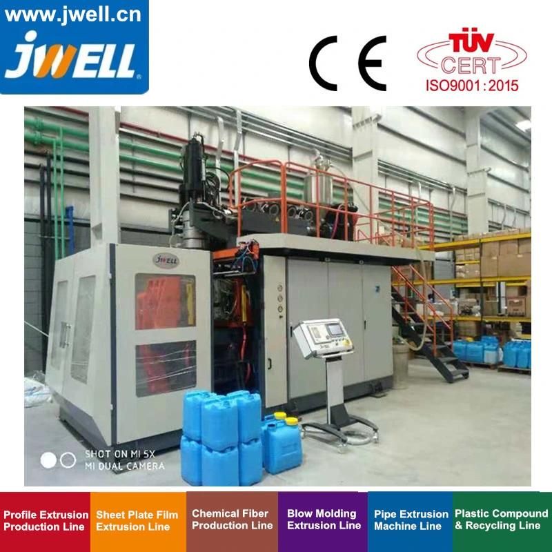 Plastic Extrusion 30L Chemical Packaging Jerrycan Making Blow Molding Machine Machinery with The Second Air-Cooling Unit, Automatic Online Deflas /Made in China
