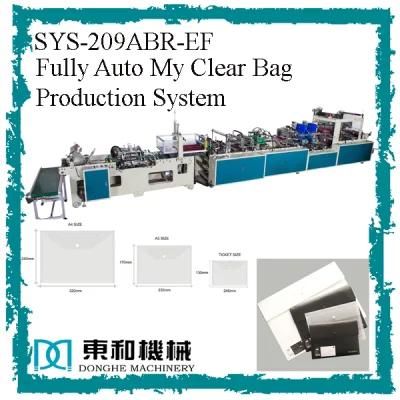 Fully Automatic Clear Bag /My Bag/ My Clear Bag Making Machine (SYS-209ABR-EF)