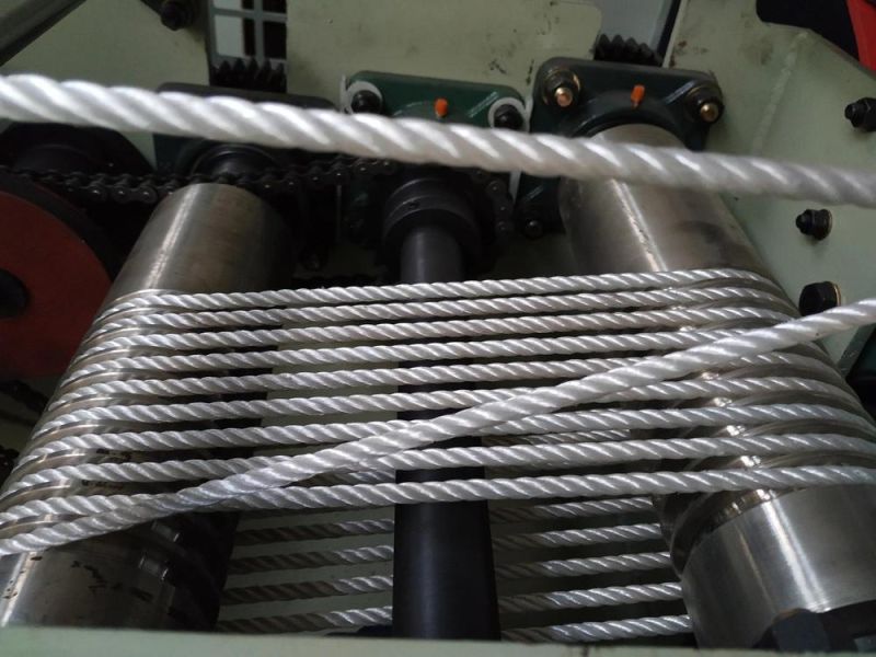 Plastic Nylon PP Rope Thread Yarn Twisting Doubling Machine
