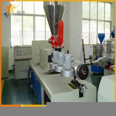 Price of Plastic Conical Twin Screw Extrusion Machine/Extruder