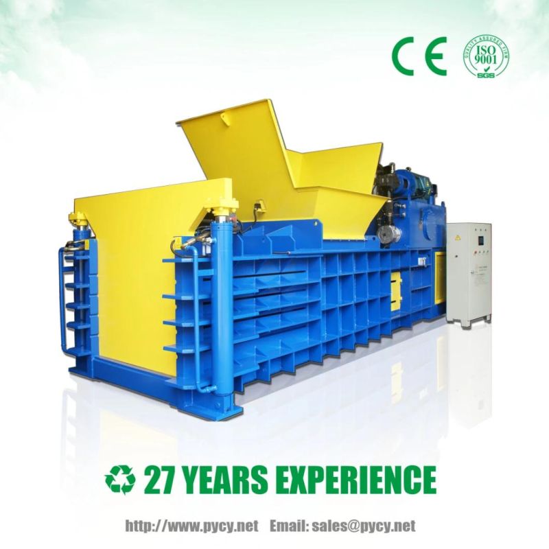 Plastic Film Plastic Bottle Waste Paper Balling Machine Baler