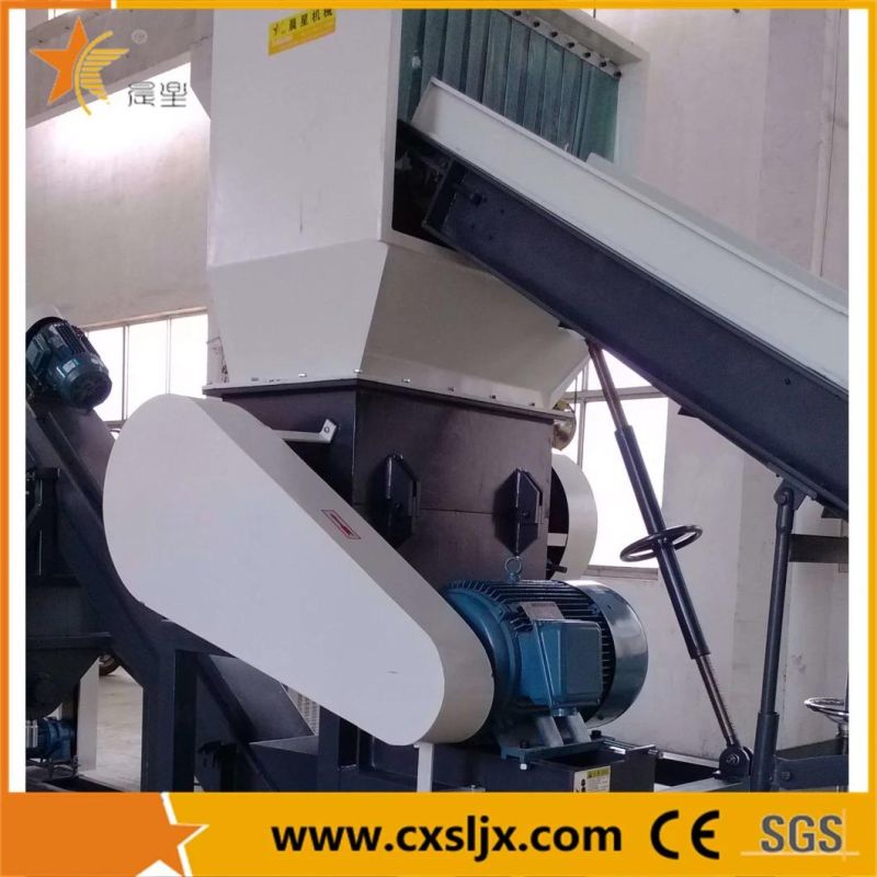 Plastic Pet Bottle Crushing Washing Waste Polyester Fiber Recycling Machine