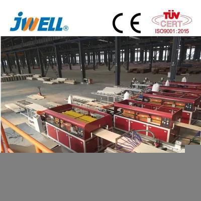 Jwell PVC WPC Door Panel Extrusion Machine Line