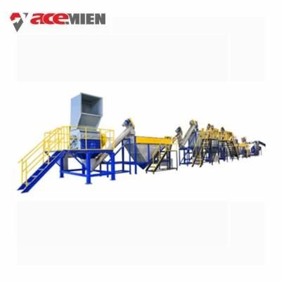 Automatic PP PE Pet HDPE Waste Plastic Bottle Washing Recycling Machine