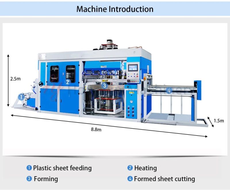 Automatic Vacuum Forming Machine Plastic Blister Forming Machine