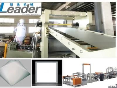 High Output PMMA/PS/PC Light Guid Sheet Extrusion Machinery