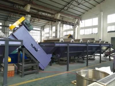 Plastic Recycling Line/Plastic Washing Machine Used to Crush, Wash, Dewater and Dry PP, PE ...
