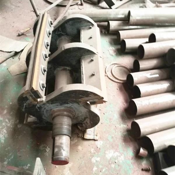 Crusher for Pipe Plastic Washing Machine Feeding Mouth Is Equipped with Curtain