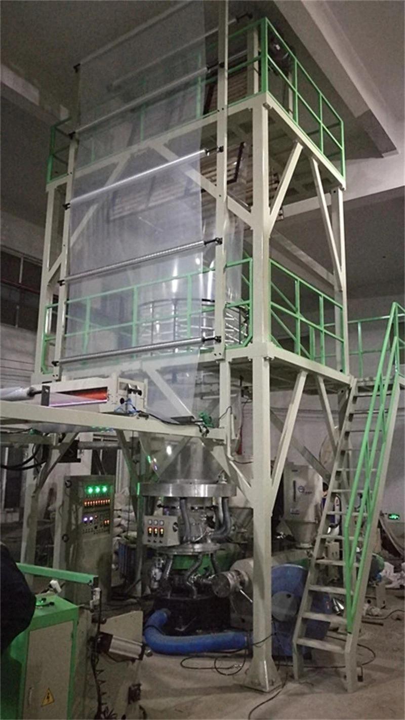 Co-Extrusion Film Blowing Extruder Blown Plastic PE Film Machines