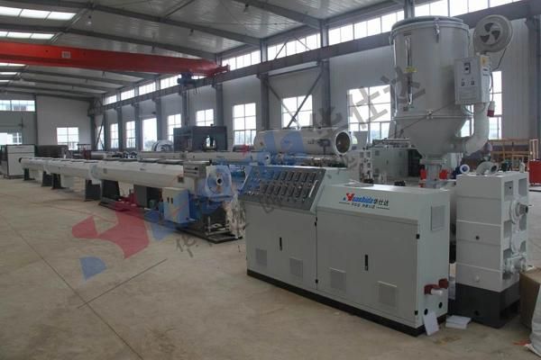 Pressure Solid Water Supply Plastic Extruder Pipe Extrusion Machine
