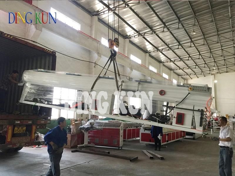 75-160mm PVC Garden Pipe Machine PVC Pipe Production Machine