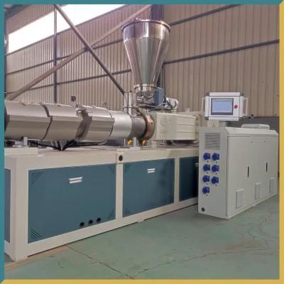 China Famous HDPE LDPE PE PVC Pipe Extrusion Machine Manufacturer