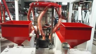 Double Layer for Making Ab Express Bag PE Film Blowing Machine