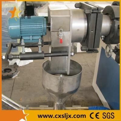 PVC Plastic Pelletizing Line/ PVC Hot Cutting Granules Production Line