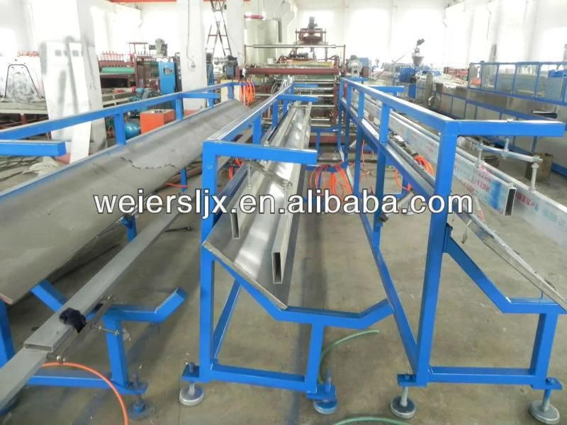 PVC/PP/PE Wood Plastic Profile Production Line