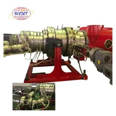 315-630mm HDPE PE PP Water Gas Supply Pipe Extrusion and Making Machine High Quality ...