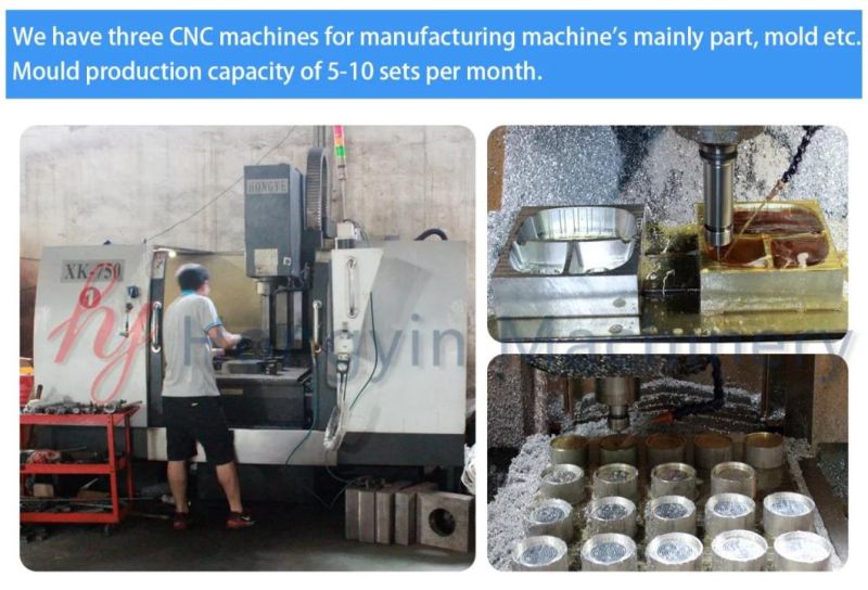 Competitive Price Ce Certificated Automatic Triming Lid Plastic Thermoforming Machine