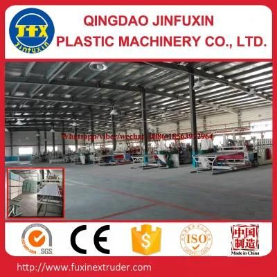 PVC Construction Crust Foam Plate Extrusion Machine