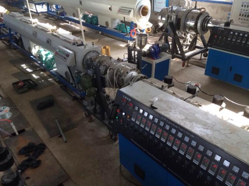 Short Delivery PE Pipe Producing Machine
